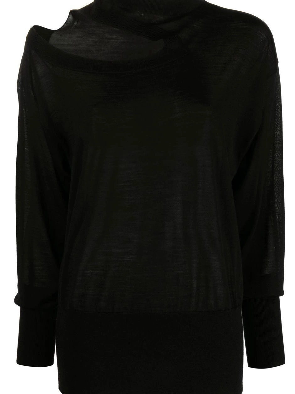 Affordable Stella McCartney out-detail Women knitted cut top 0425